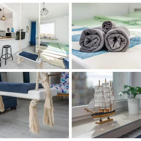 Apartman Sopot- Szeroki Widok Na Morze, 12min Do Plazy, 6p